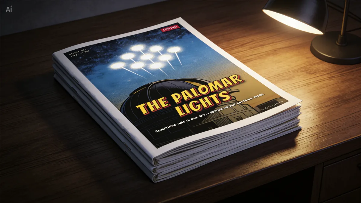 The Palomar Lights — first edition print, signed and numbered.